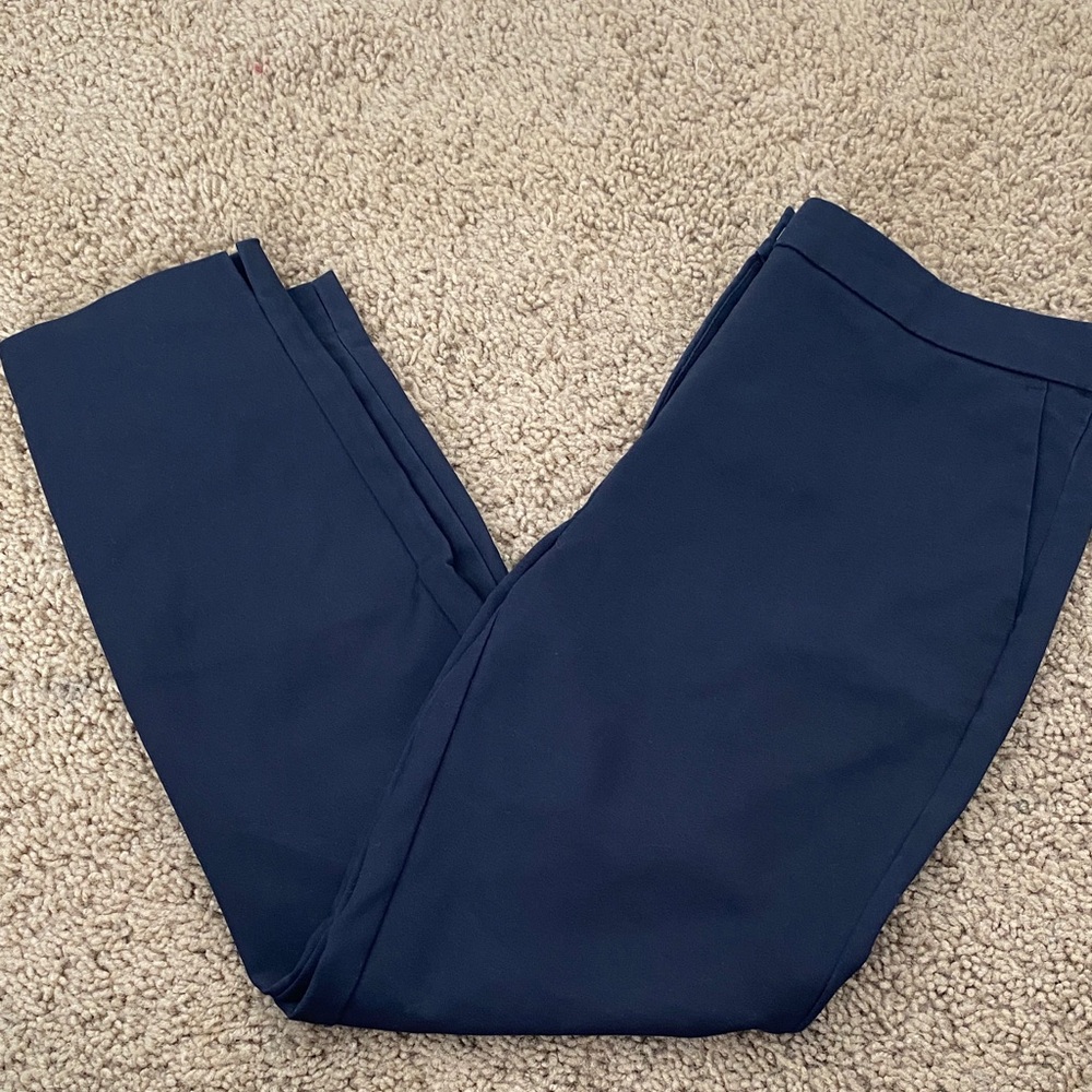 Zara Navy Blue Women's Pants